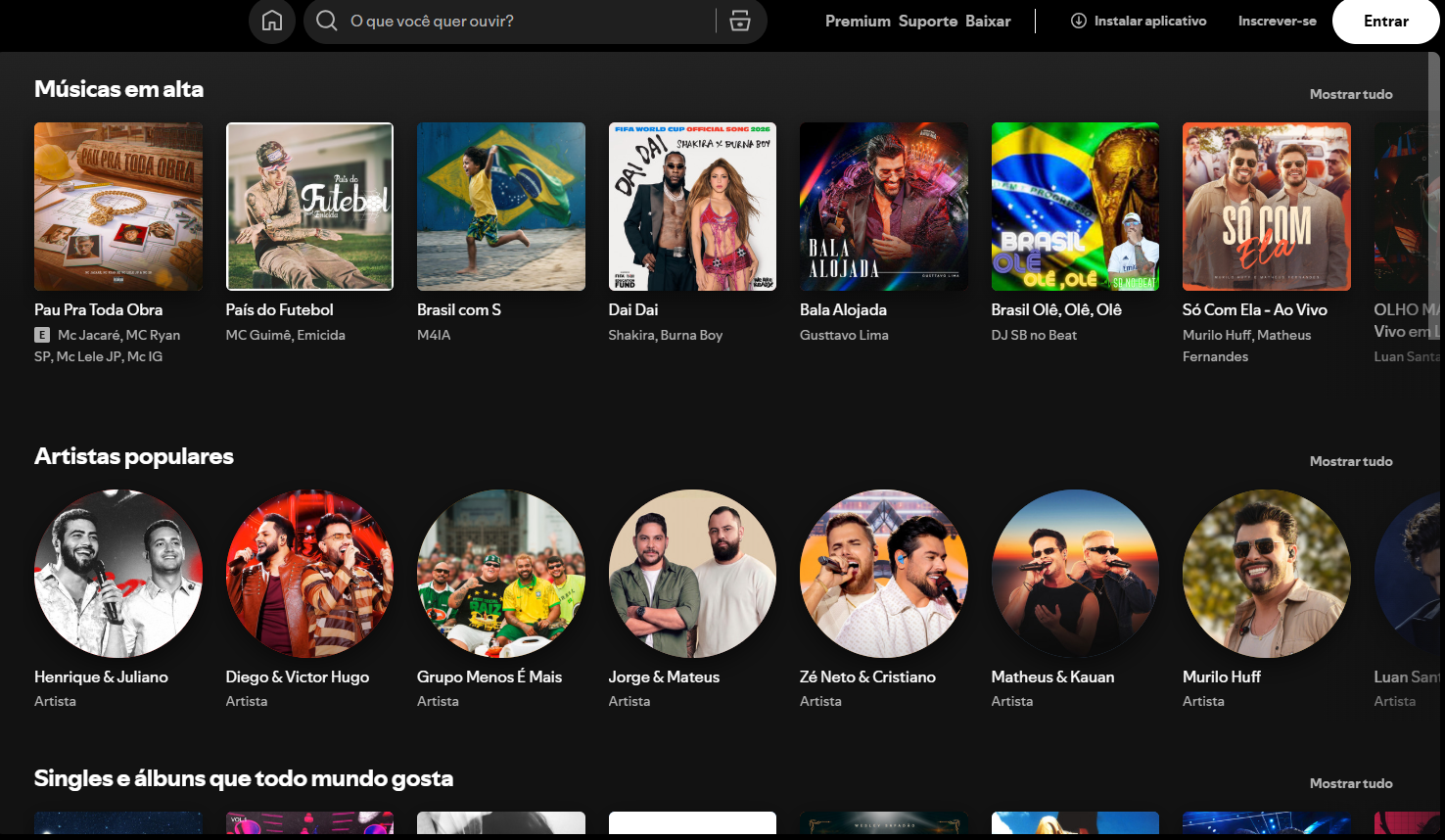 Screenshot of Musicfy, a desktop music catalog in C# inspired by Spotify