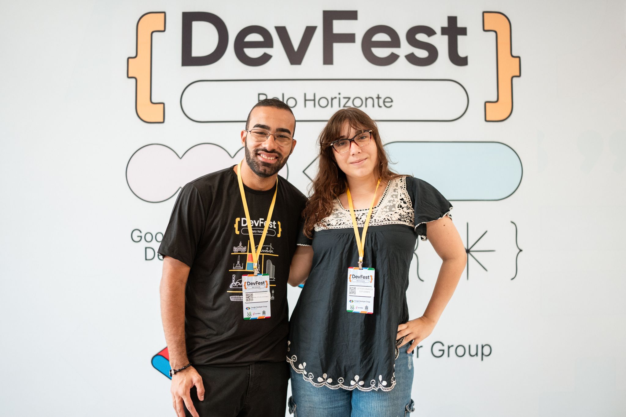 Victor Augusto at DevFest BH, by GDG Belo Horizonte